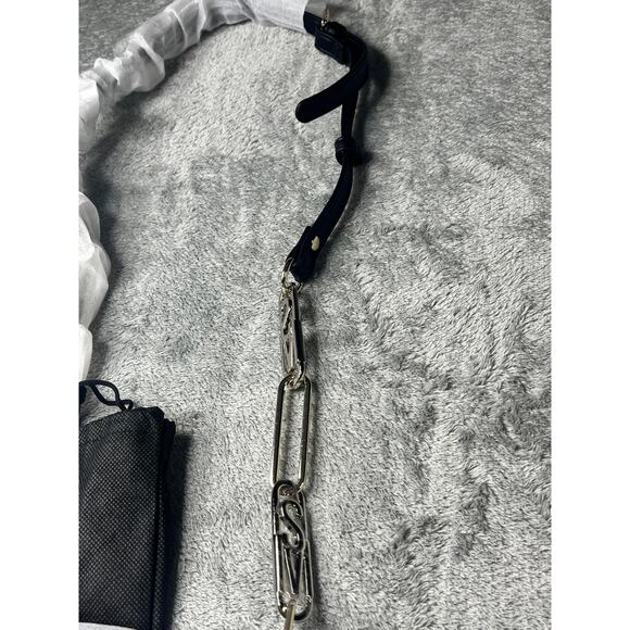 New Steve Madden Bspiral Crossbody Bag Black Measurements in Photos - Picture 10 of 10